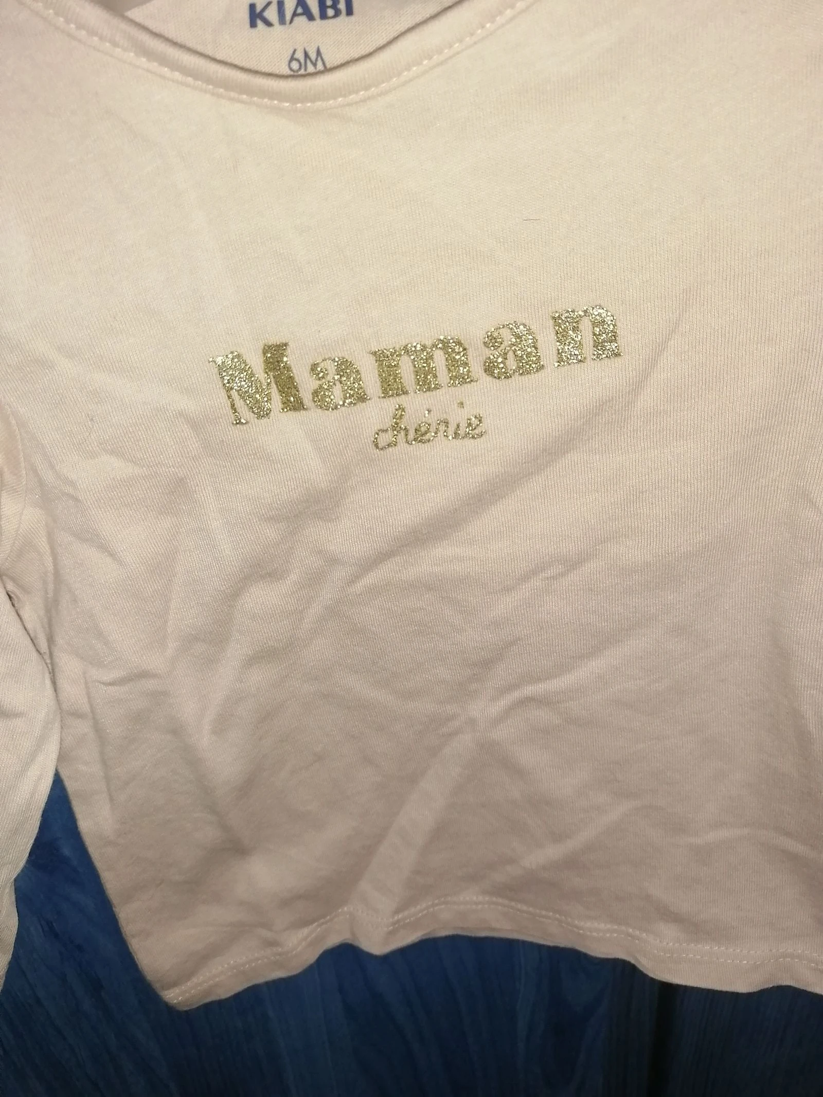 Lot of 3 long-sleeved T-shirts 6 months – photo 2